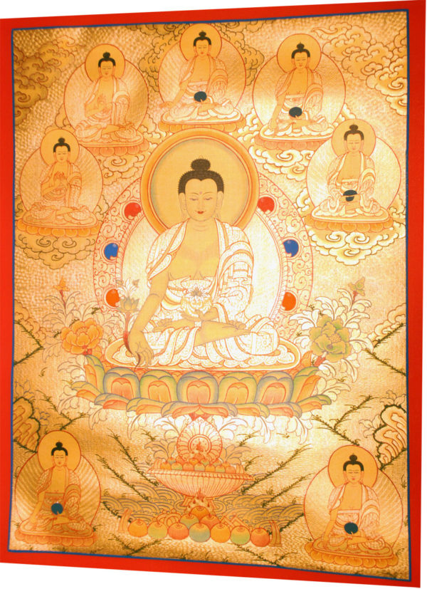 Medicine Buddha thangka